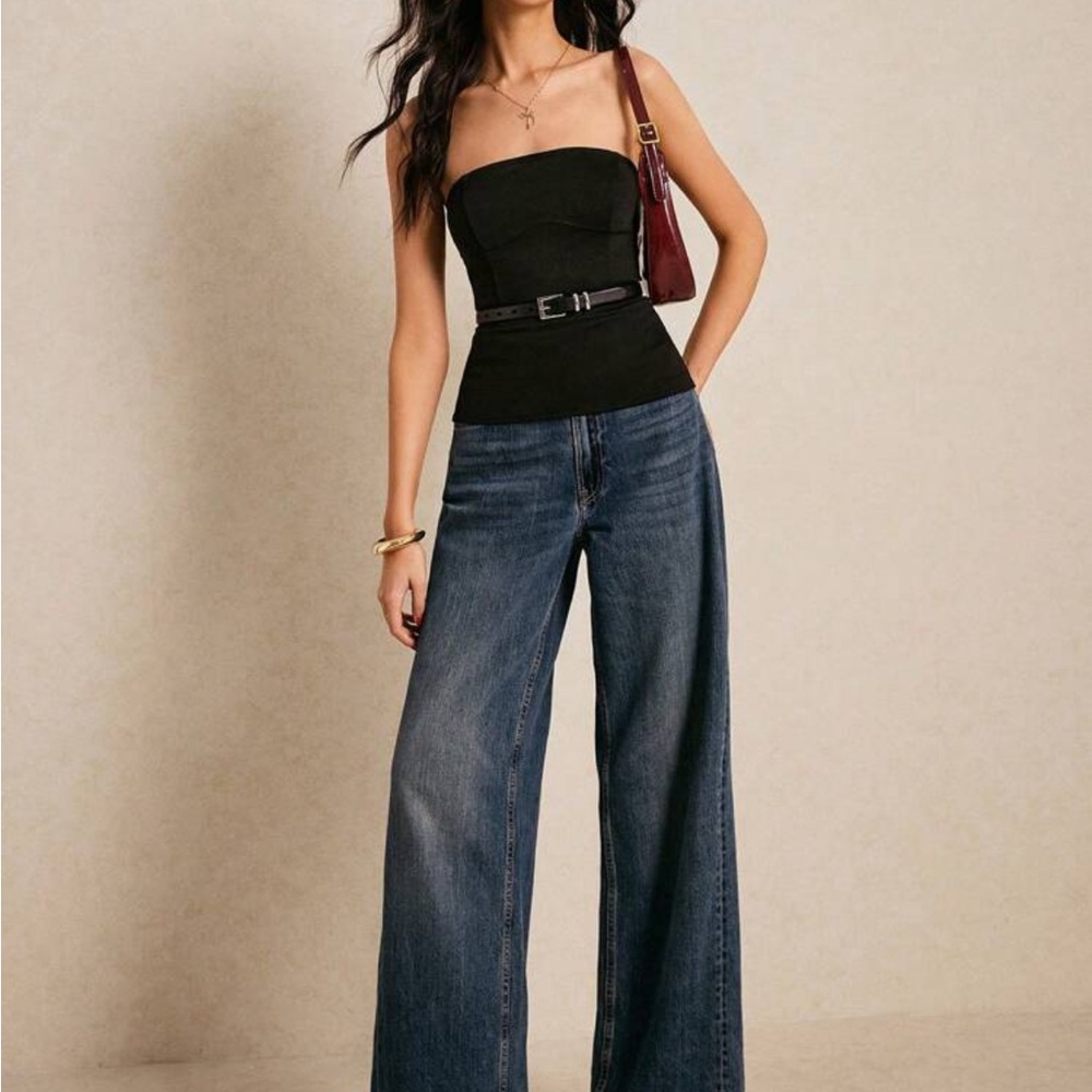 Women's Strapless Corset Top (w/o belt)